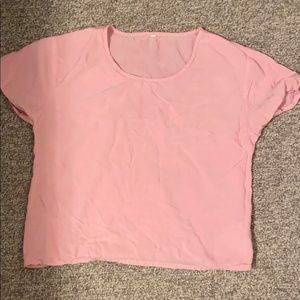 Soft light pink shirt